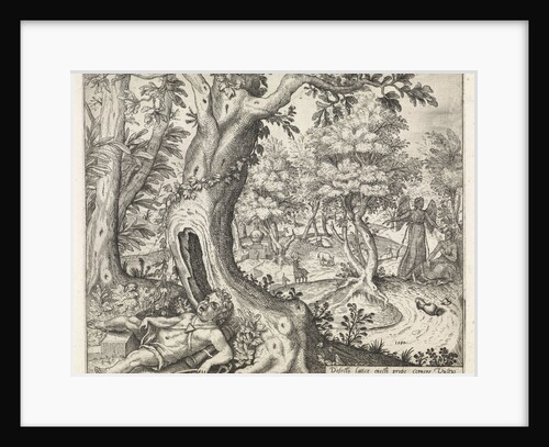 Hagar and Ishmael in the desert by Willem Thibaut