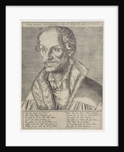 Portrait of Philipp Melanchthon by Lucas Cranach II