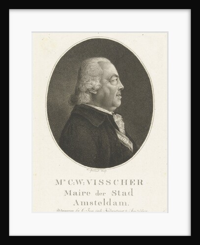 Portrait of Carel Wouter Visscher by Christiaan Josi