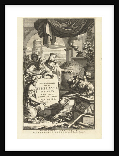 Jewish symbols and figures from the Bible, John Jacobsz van den Aveele by Wilhelmus Goeree I