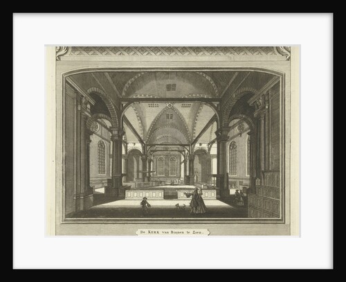 Church Hall of the North Church in Amsterdam by Pieter van den Berge