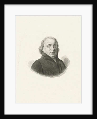 Portrait of I. Best, father of the artist by Adriaan van der Willigen