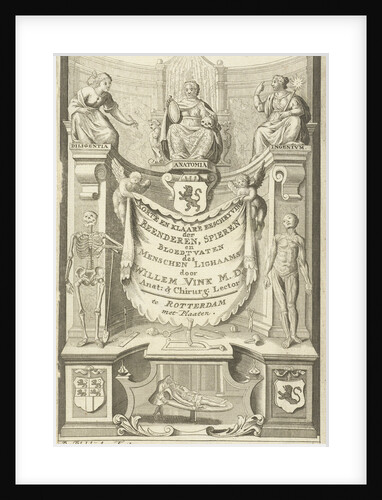 Allegory of the anatomy by Reynier Blokhuysen