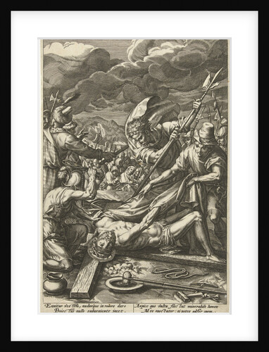 Christ stripped of his garments by Petrus Overraat