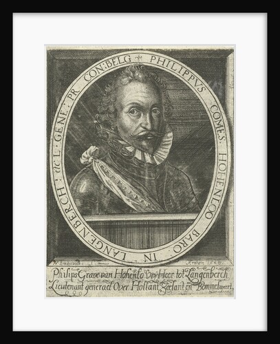 Portrait of Philip Count zu Hohenlohe Langenburg by Anonymous
