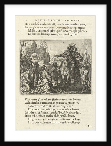 David and Abigail by Daniël van den Bremden