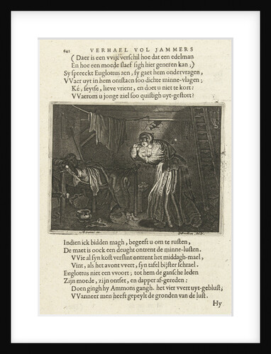 Misandere visit Euglottus at night by Daniël van den Bremden