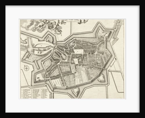 Plan of the city of Goes by C. de Bye