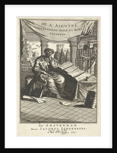 Poet at work by Caspar Luyken