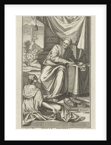 Title page for Comedia for Terentius by Isaac van der Kloot