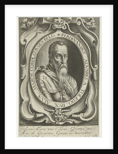 Portrait of Ferdinand Alvarez de Toledo, Duke of Alva by H. Jacobsen