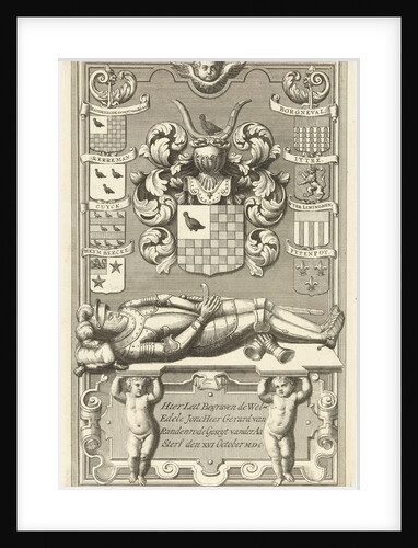 Tomb Gerard van der Aa, Esquire van Randenrode, in the Grote of Sint-Jacobskerk in The Hague by Anonymous