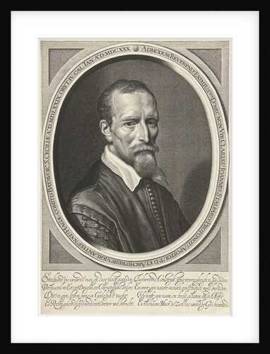 Portrait of Johannes van der Wiele Stalpaert Willem Jacobsz by Johan Dircksz van Nes