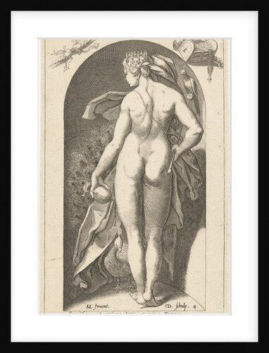 Juno with peacock by Cornelis Jacobsz. Drebbel