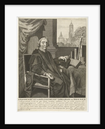 Portrait of Father Abraham Briemen by Arnold van den Eynden