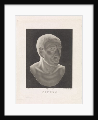 Bust of Cicero by C. Forsfell