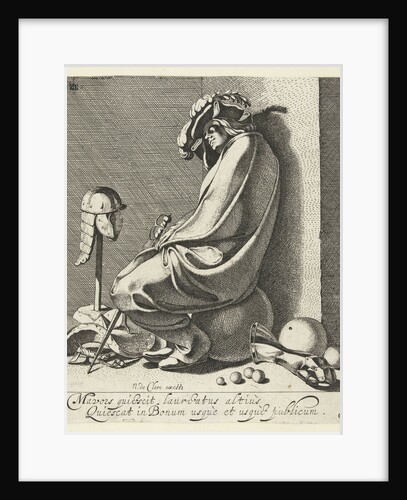 Sleeping Mars by Hendrick Hondius I