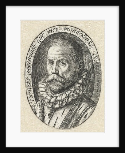 Portrait of a bearded man by Hendrick Goltzius