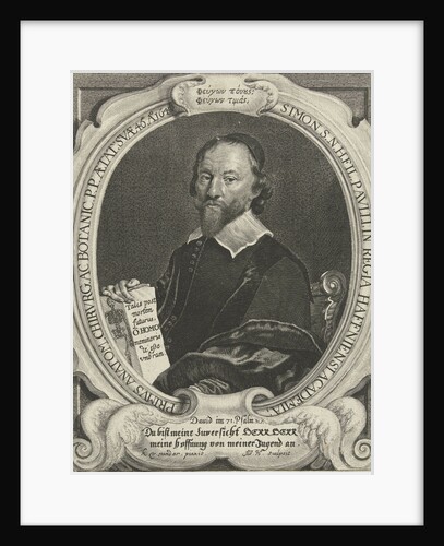 Portrait of Simon Paulli by Albert Haelwegh