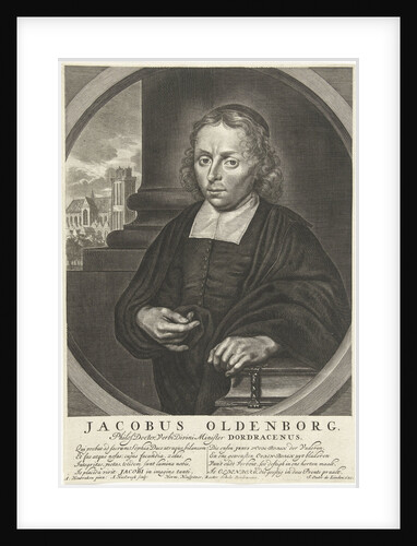 Portrait of James Oldenborggade by Simon onder de Linde