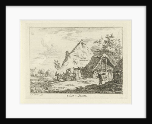 Cart for a farm by Carel Lodewijk Hansen