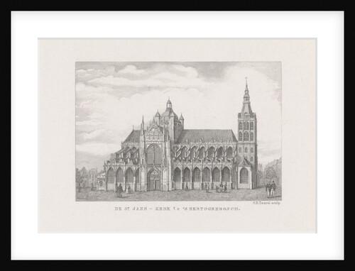 The church of St. John, St. Janskerk 's Hertogenbosch by Anonymous