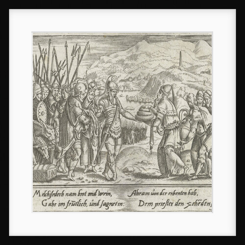 Abraham and Melchizedek by Cornelis Bos