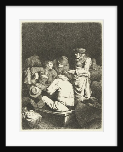 Alewife and companionship inn by Cornelis Pietersz. Bega