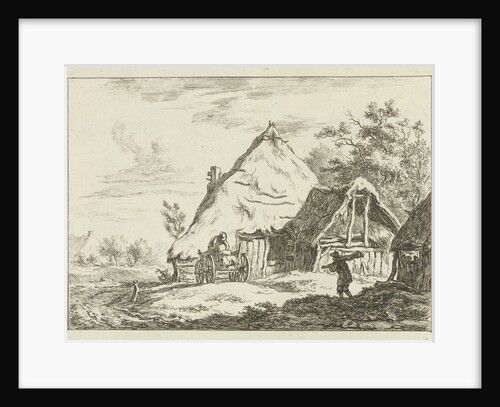 Cart for a farm by Carel Lodewijk Hansen