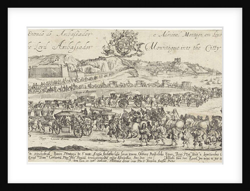 Entry of Edward Montagu, Earl of Sandwich to Lisbon by Edward