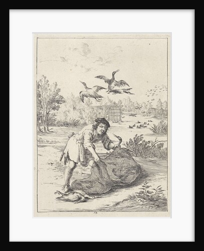 Fable of the farmer and the stork by John Ogilby