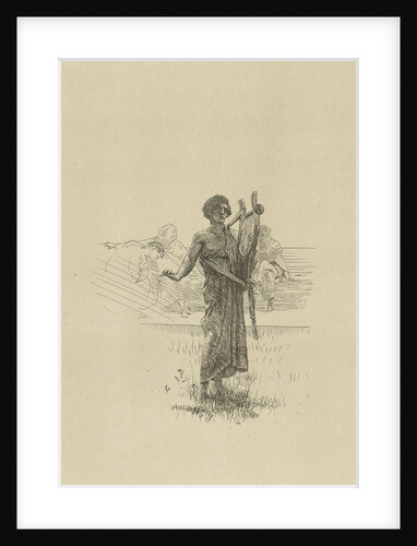 Sketch for the improviser by Lawrence Alma Tadema