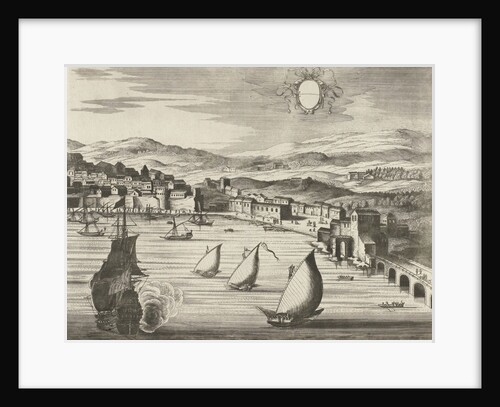 View of Naples, Italy by Jan van de Velde II