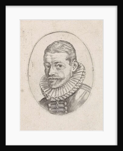 Portrait of the merchant Hans Felbier by Hendrick Goltzius