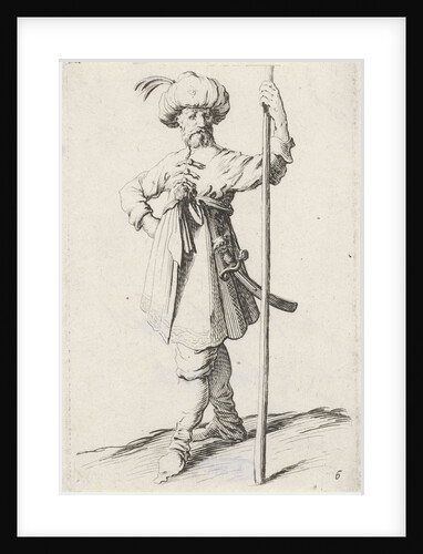 Man with a lance by Clement de Jonghe