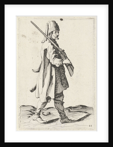 Man with gun by Clement de Jonghe