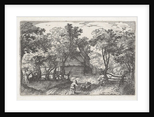 The road to Heemstede by Claes Jansz. Visscher II