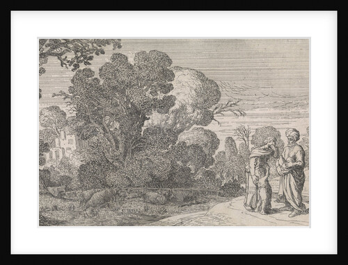 Expulsion of Hagar and Ishmael by Claes Moeyaert