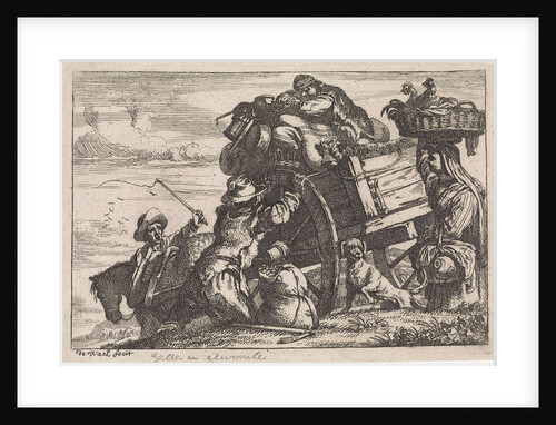 The cart by Jan Baptist de Wael