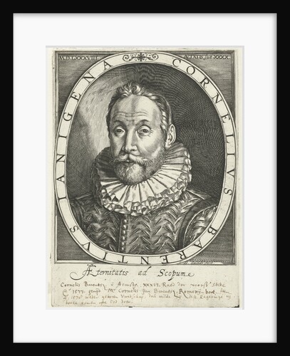 Portrait of Cornelis Jan Barents at the age of 40 by Bartholomew Willemsz. Dolendo