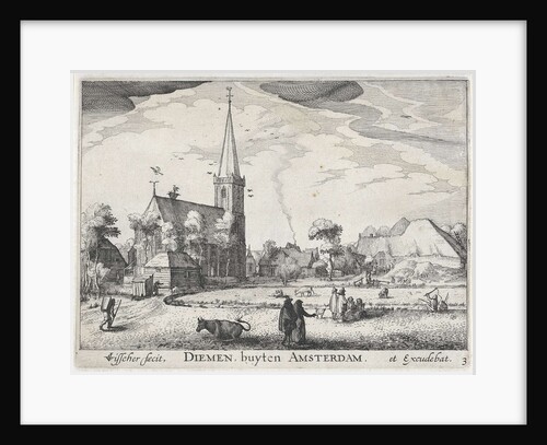 View Diemen by Claes Jansz. Visscher II