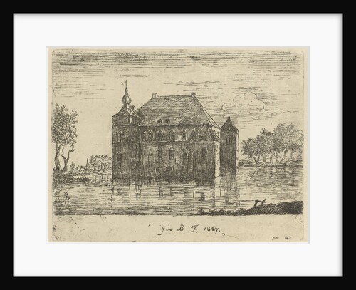 the Castle Cannenburch by baron Reinierus Albertus Ludovicus van Isendoorn à Blois