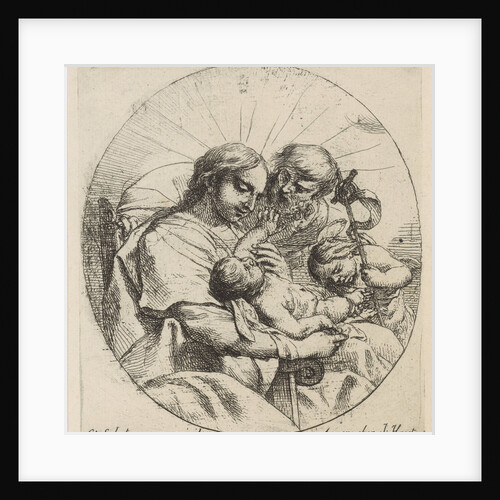 Holy Family with John the Baptist by Anonymous