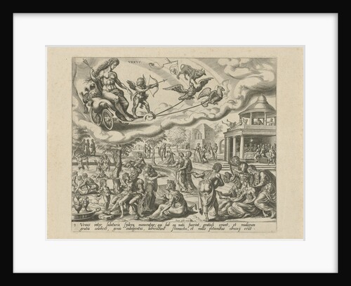 The planet Venus and her children by Joannes Galle