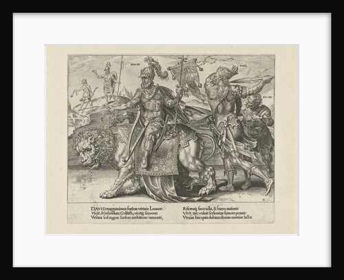 Triumph of David by Joannes Galle