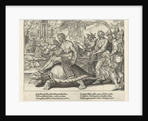 Triumph of Job by Joannes Galle