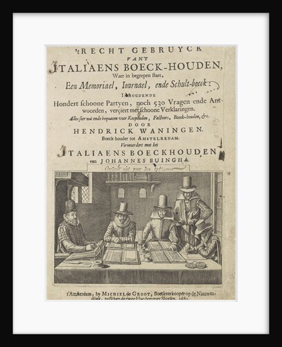 Accountants at work by Michiel de Groot