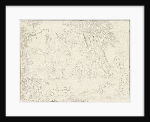 Bacchae with satyr masks by Gerard Melder