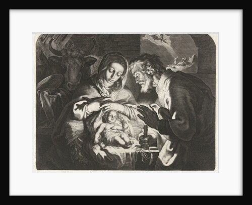 The Nativity by Cornelis Bloemaert II