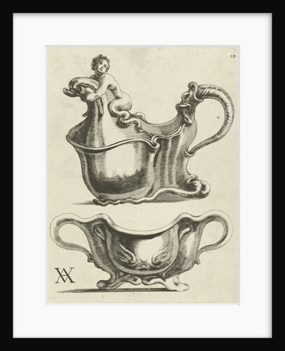 Two bowls by Christiaen van Vianen